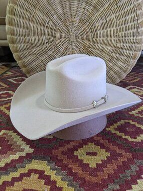 Justin Laredo 3X Silverbelly Wool Cowboy Hat 6 7/8